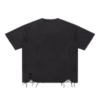 Mirage Raw-Hem Logo Tee
