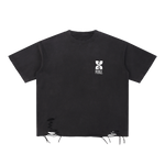 Mirage Raw-Hem Logo Tee